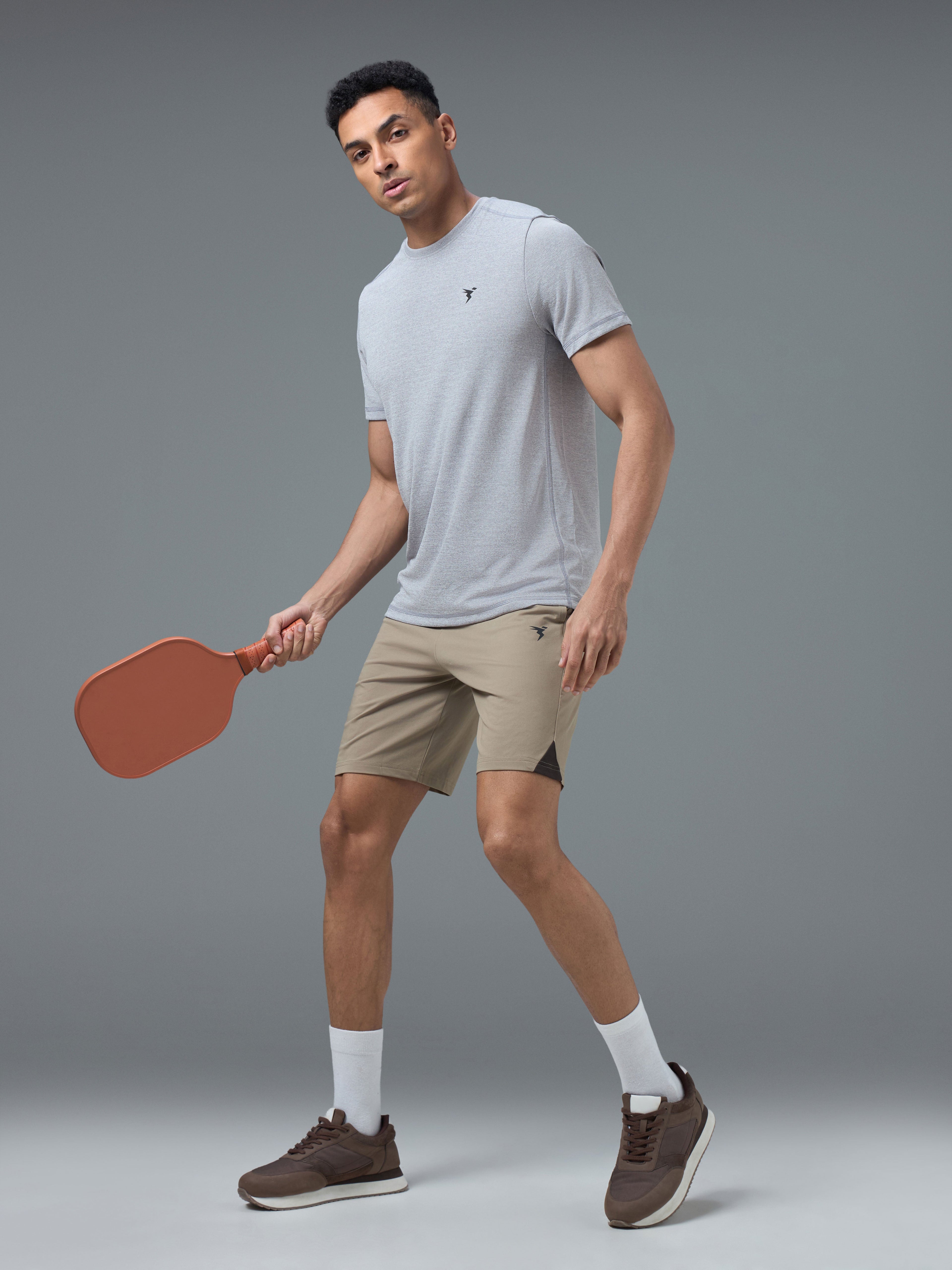 Technosport Men Shorts - OR658 - KHAKI
