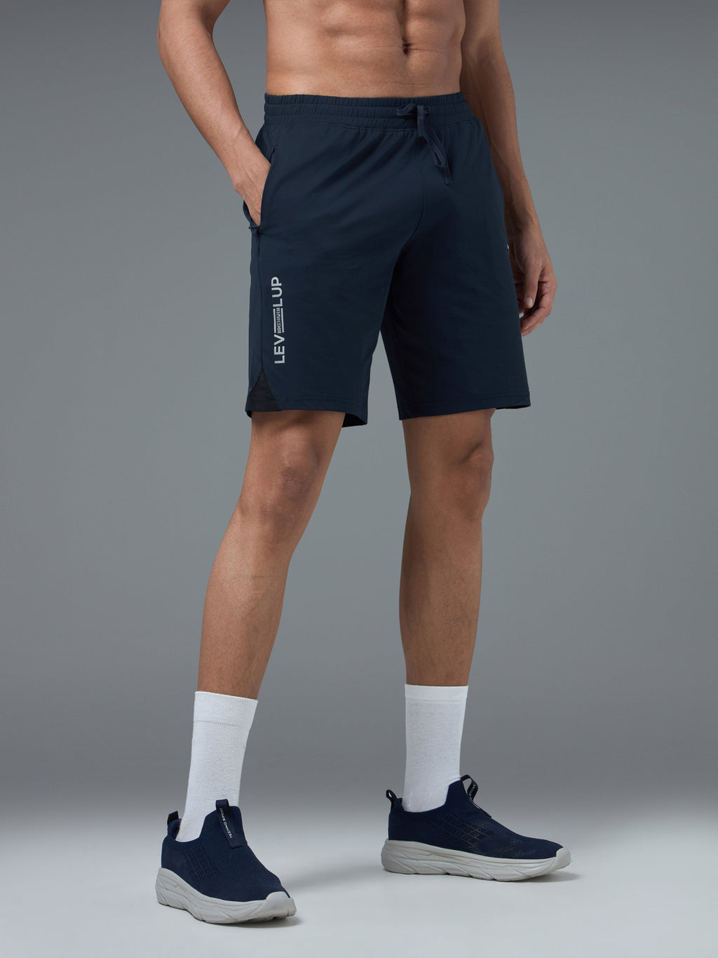 Technosport Men Shorts - OR658 - NAVY B