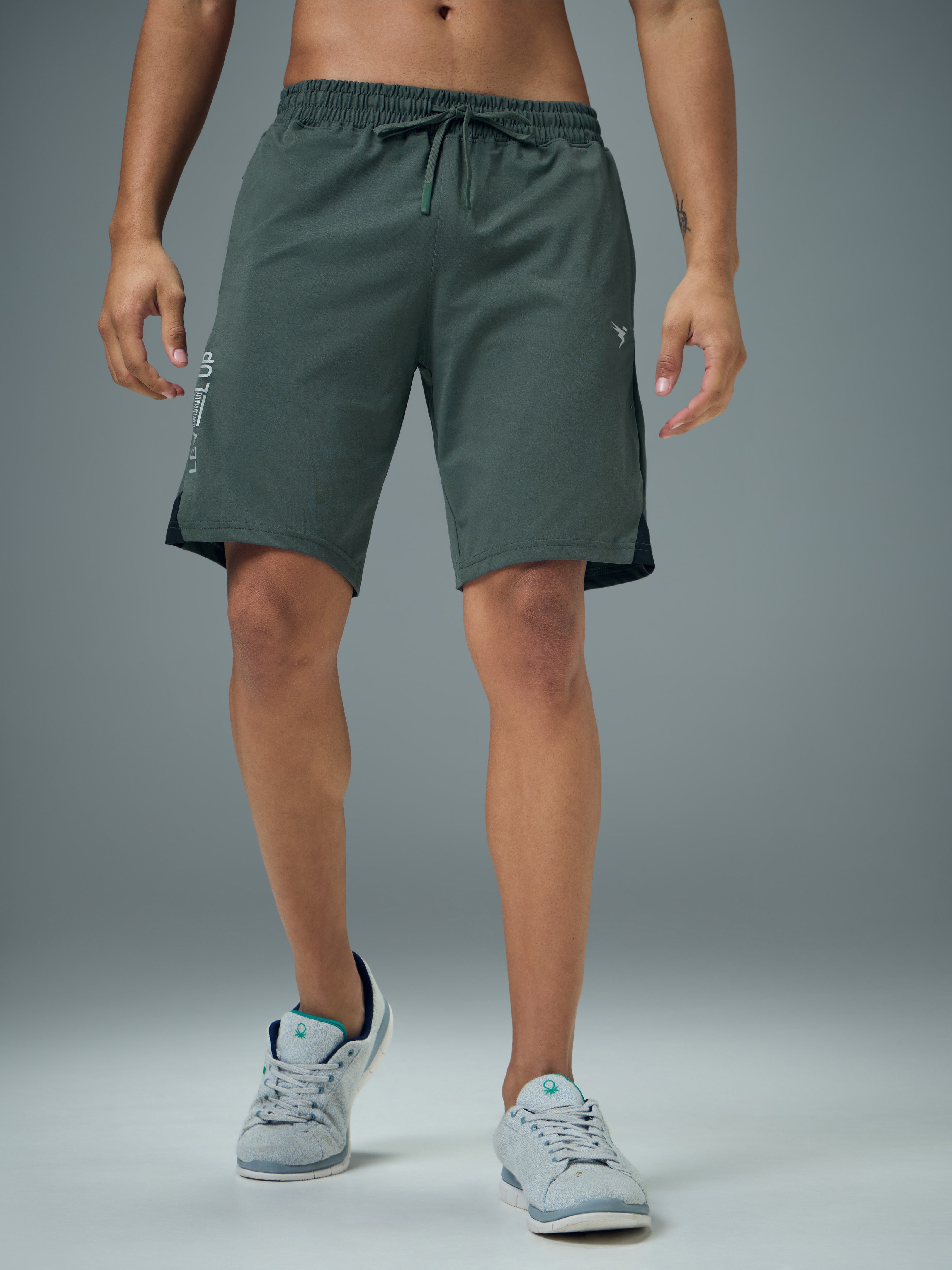 Technosport Men Shorts - OR658 - TREKKING GREEN