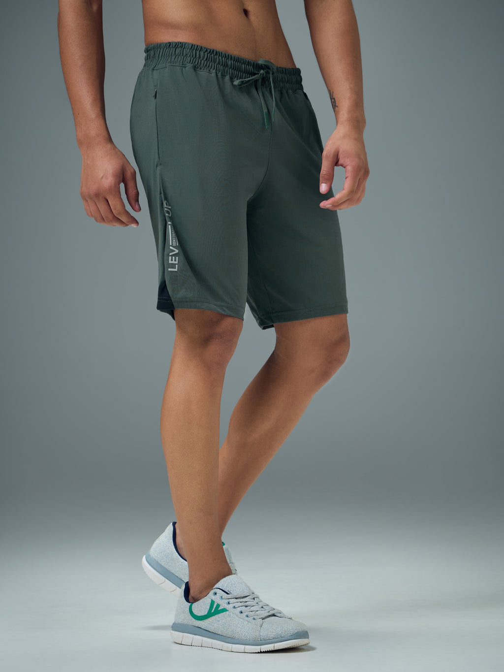 Technosport Men Shorts - OR658 - TREKKING GREEN