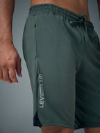 Technosport Men Shorts - OR658 - TREKKING GREEN