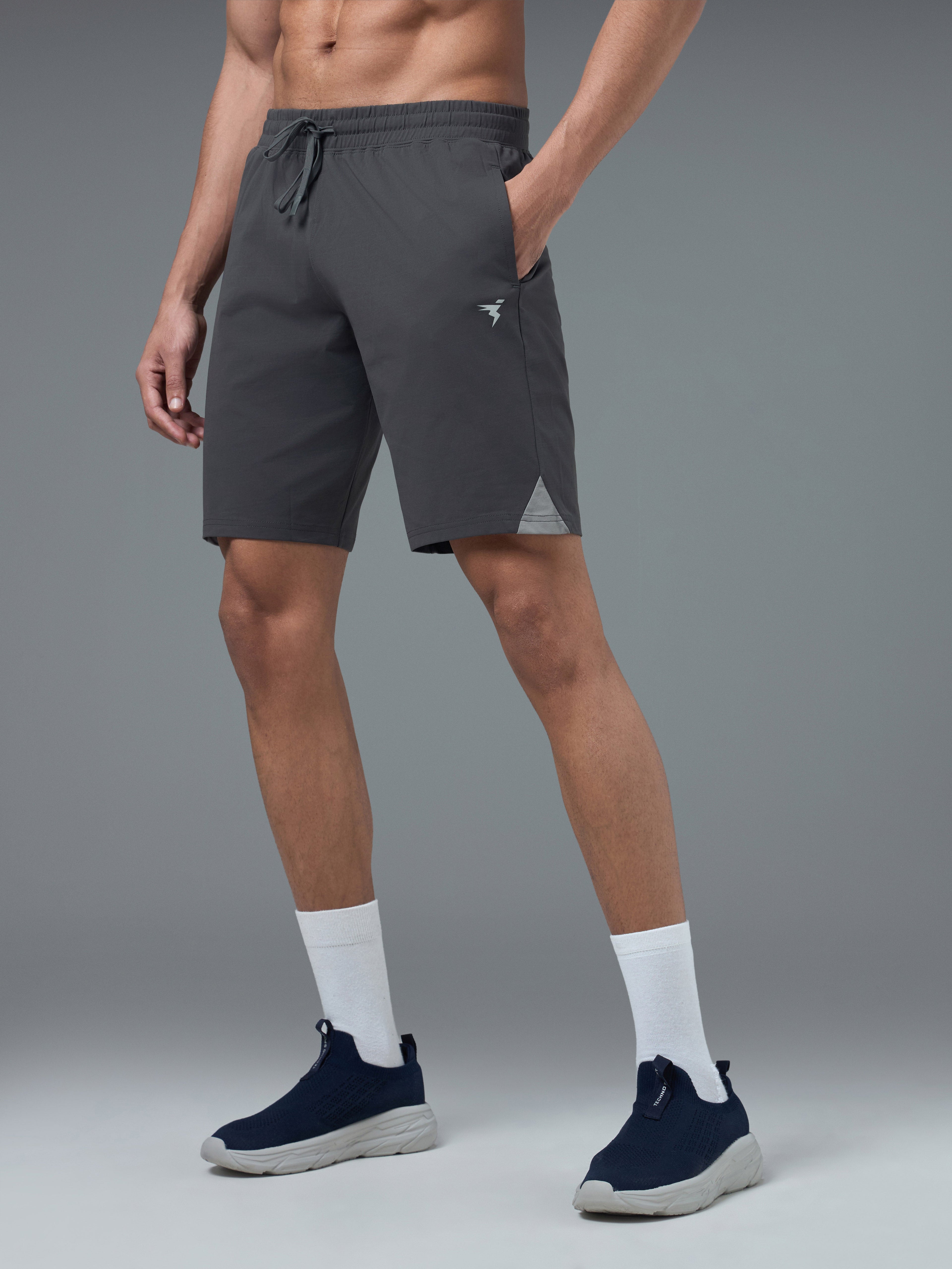 Technosport Men Shorts - OR658 - WOODLAND GRAY