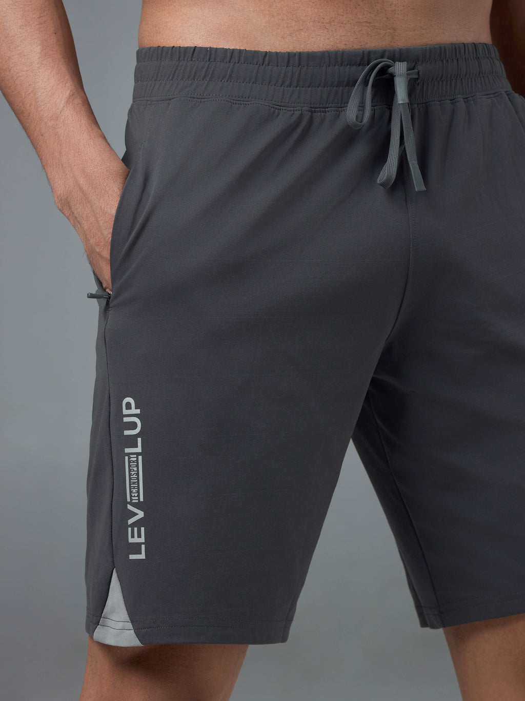 Technosport Men Shorts - OR658 - WOODLAND GRAY