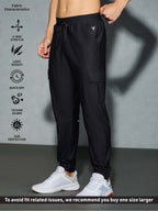 Technosport Cargo Joggers (Duracool) - OR735 - BLACK