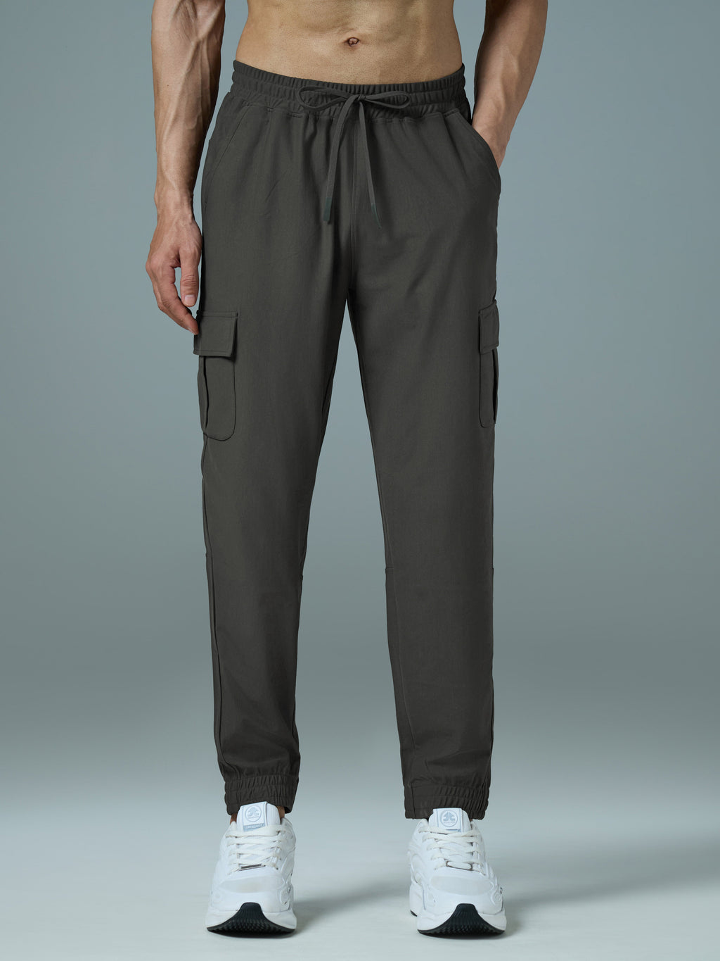 Technosport Cargo Joggers (Duracool) - OR735 - BLACK OLIVE