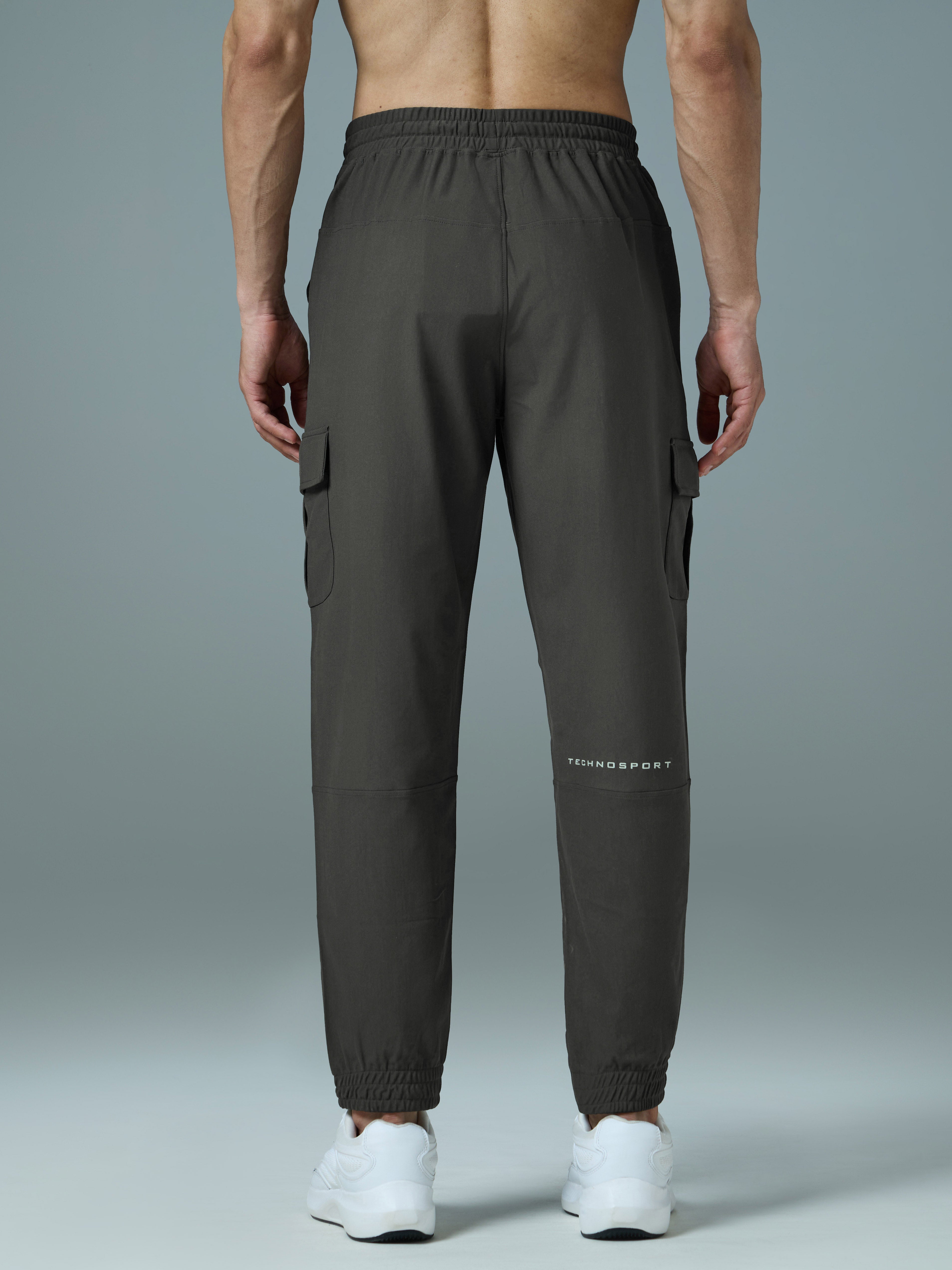 Technosport Cargo Joggers (Duracool) - OR735 - BLACK