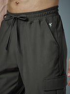 Technosport Cargo Joggers (Duracool) - OR735 - BLACK OLIVE