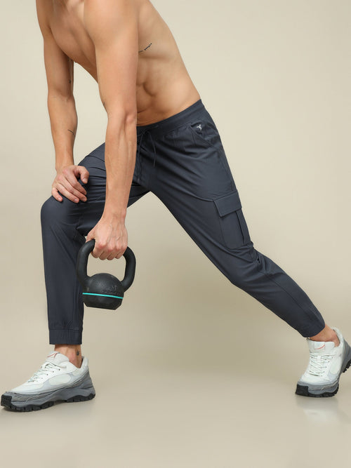 Technosport Cargo Joggers (Duracool) - OR735 - CARBON GREY