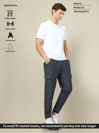 Technosport Cargo Joggers (Duracool) - OR735 - CARBON GREY