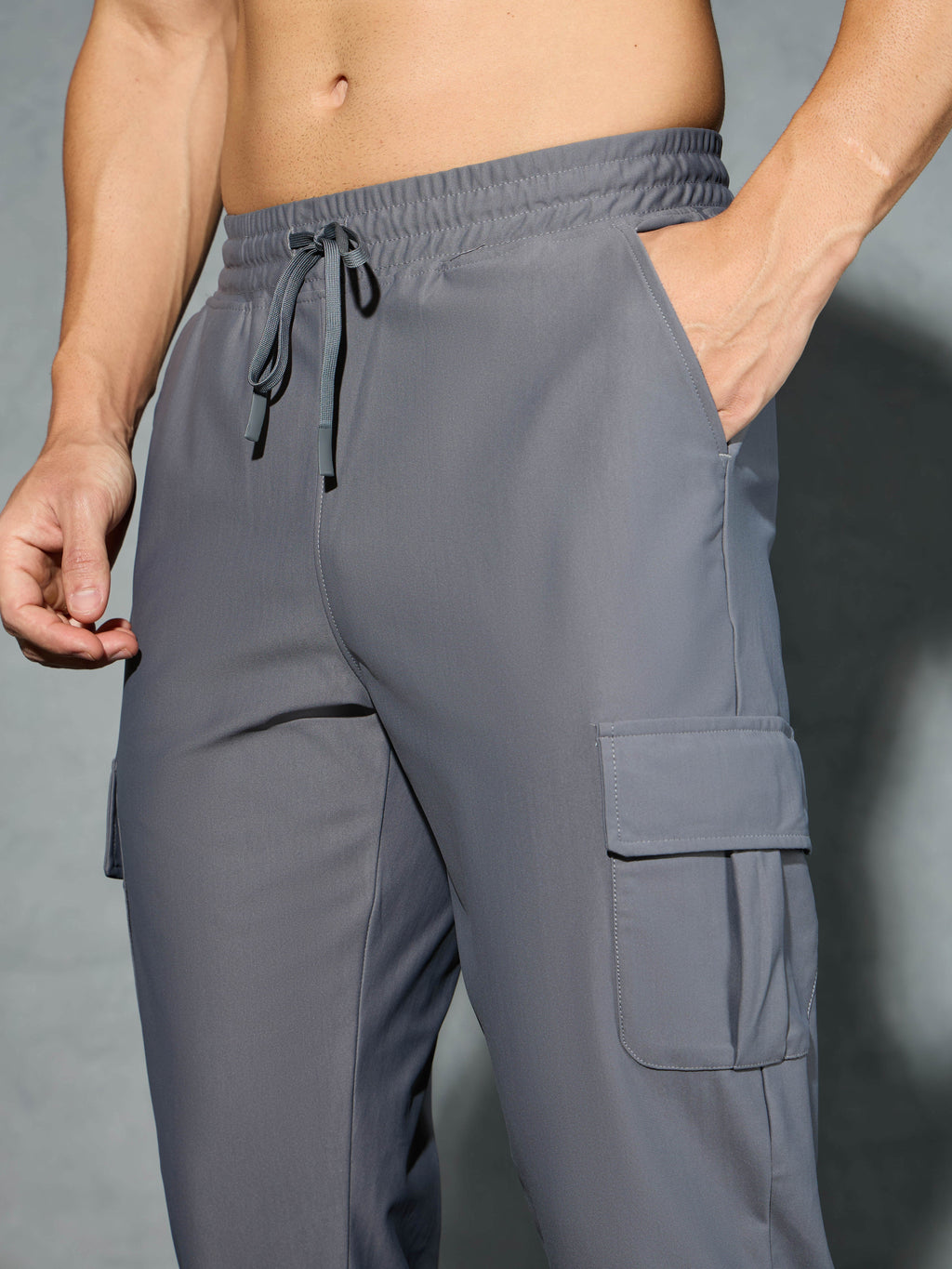 Technosport Cargo Joggers (Duracool) - OR735 - IRON GREY