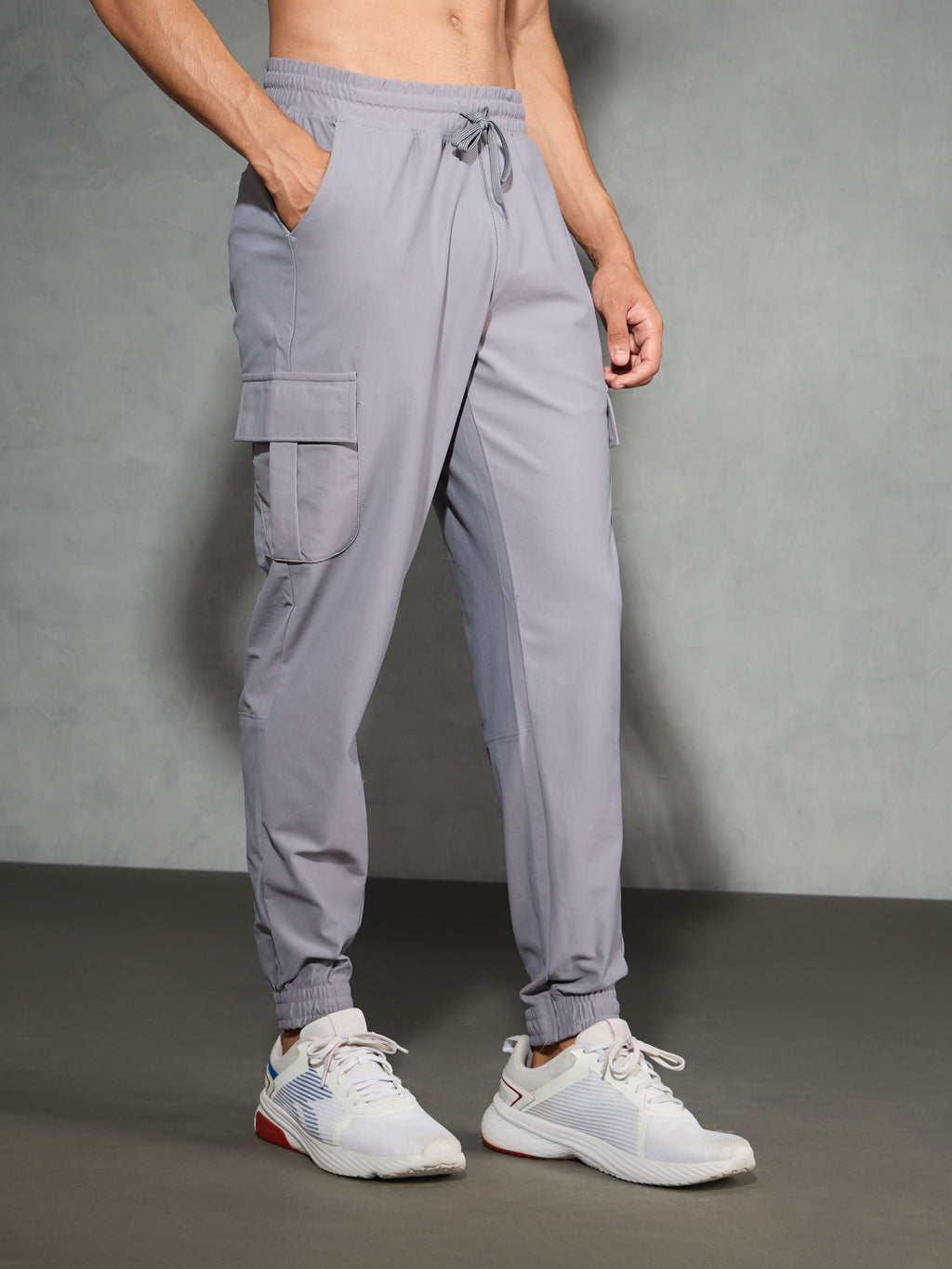 Technosport Cargo Joggers (Duracool) - OR735 - LT GREY B