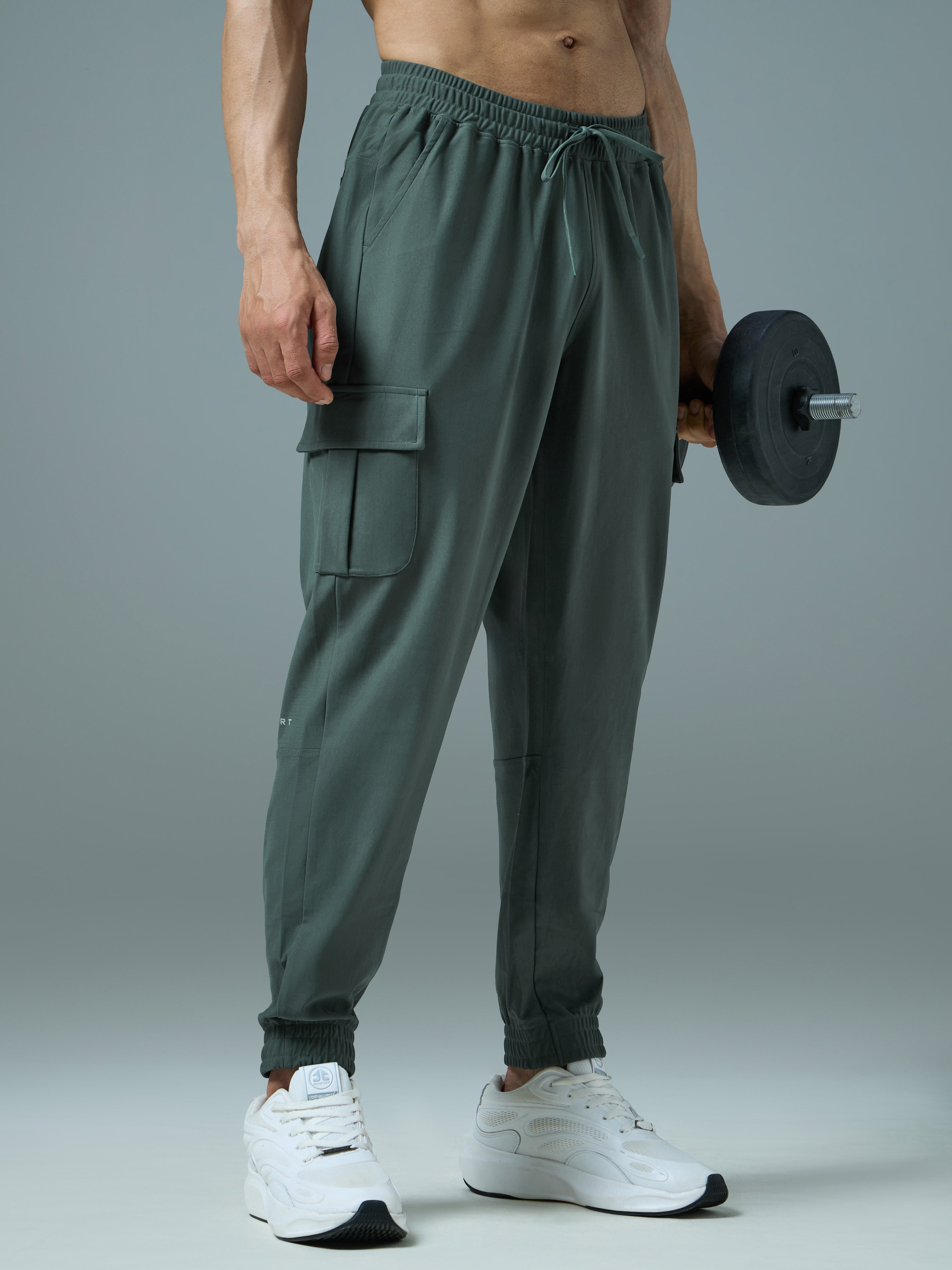 Technosport Cargo Joggers (Duracool) - OR735 - TREKKING GREEN