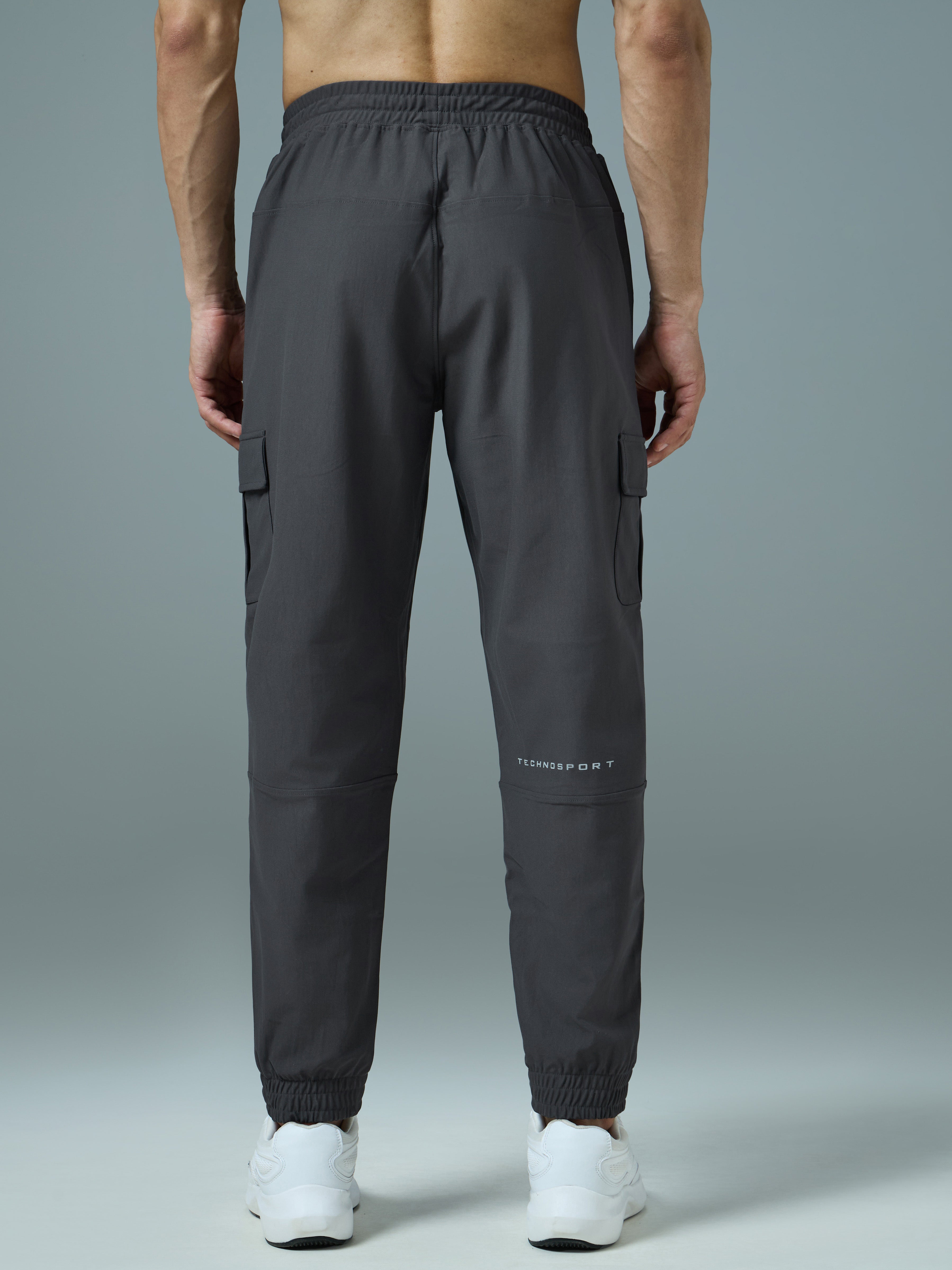 Technosport Cargo Joggers (Duracool) - OR735 - WOODLAND GRAY