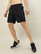 Technosport Men Shorts (Paper Cloth) - OR76 - BLACK