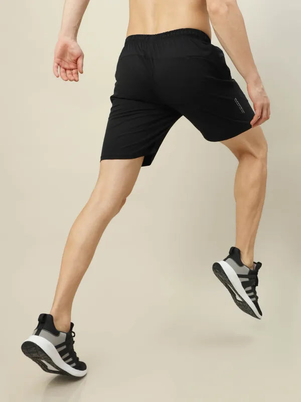 Technosport Men Shorts (Paper Cloth) - OR76 - BLACK