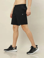 Technosport Men Shorts (Paper Cloth) - OR76 - BLACK
