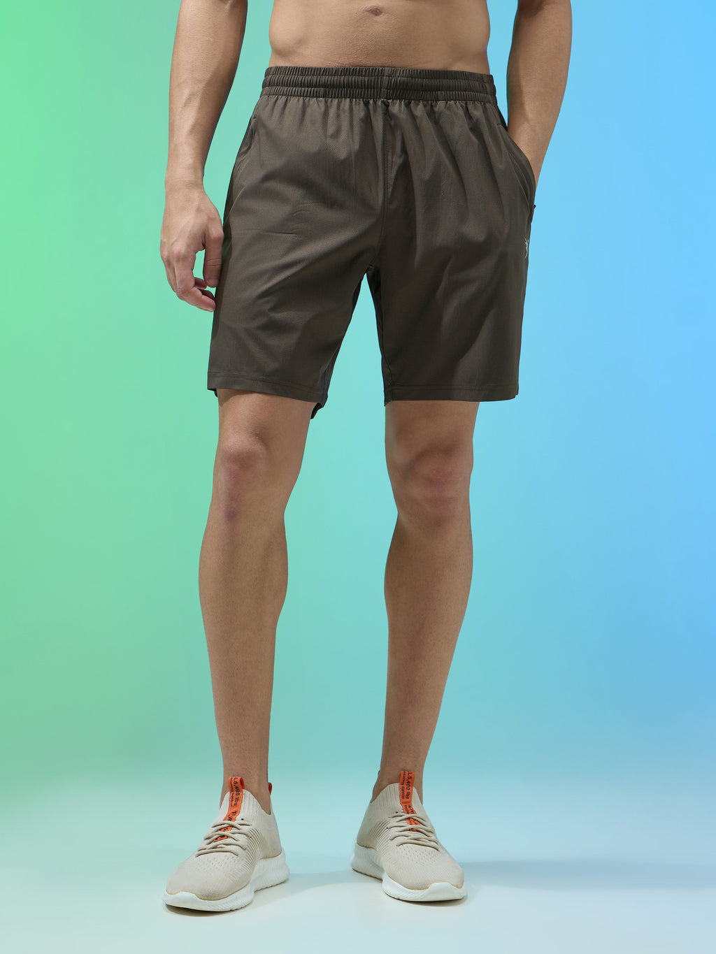 Technosport Men Shorts (Paper Cloth) - OR76 - BLACK