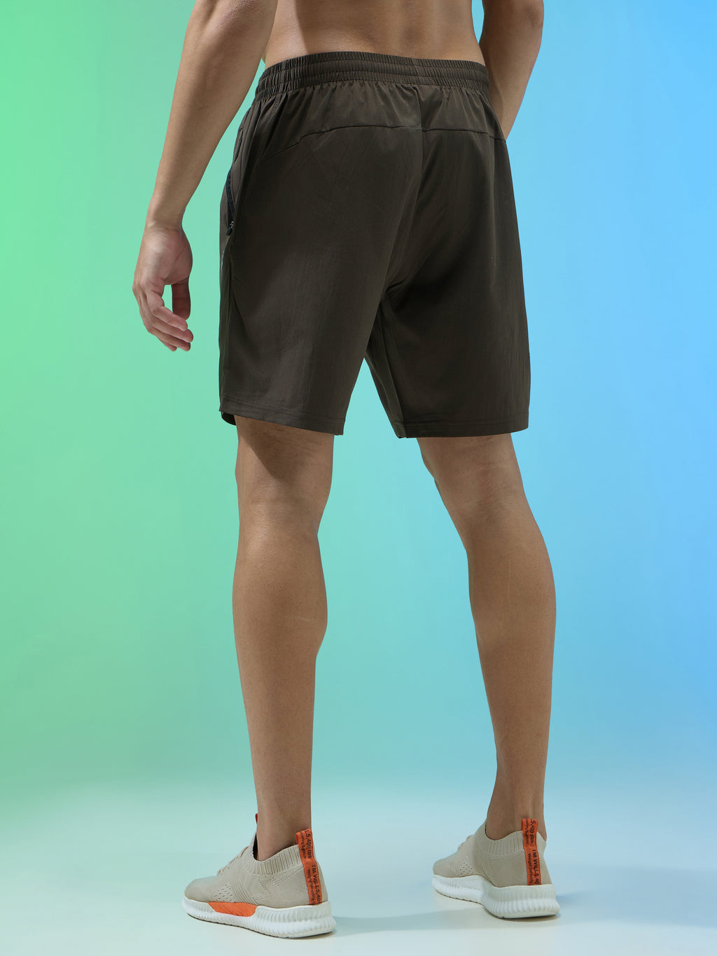 Technosport Men Shorts (Paper Cloth) - OR76 - BLACK
