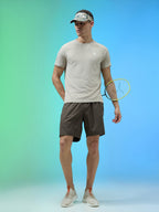 Technosport Men Shorts (Paper Cloth) - OR76 - BLACK