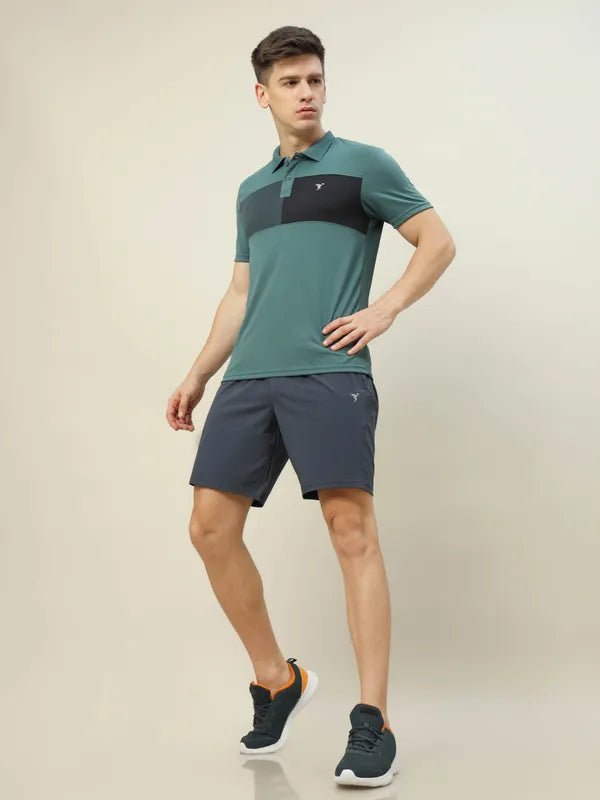 Technosport Men Shorts (Paper Cloth) - OR76 - CARBON GREY