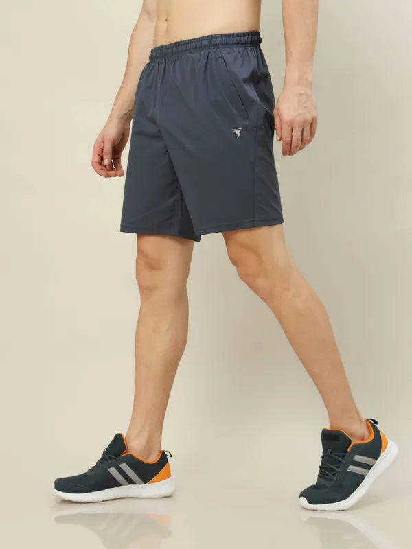 Technosport Men Shorts (Paper Cloth) - OR76 - CARBON GREY