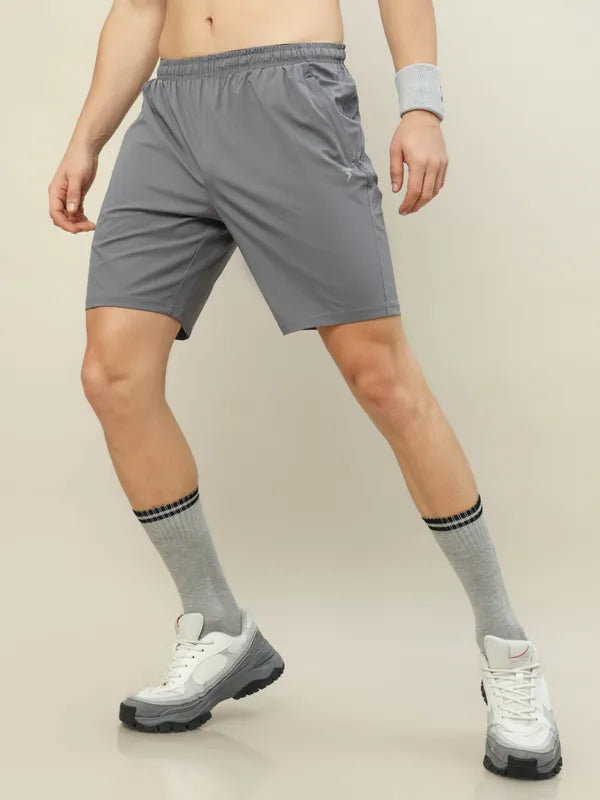 Technosport Men Shorts (Paper Cloth) - OR76 - IRON GREY