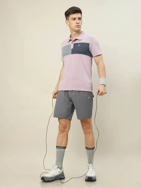 Technosport Men Shorts (Paper Cloth) - OR76 - IRON GREY