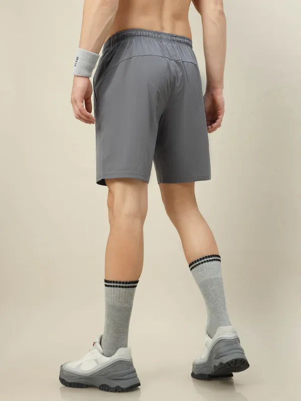 Technosport Men Shorts (Paper Cloth) - OR76 - IRON GREY