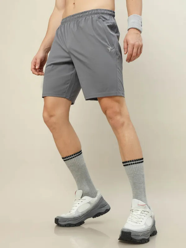 Technosport Men Shorts (Paper Cloth) - OR76 - IRON GREY