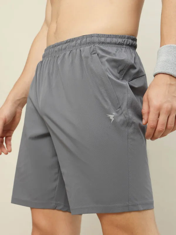 Technosport Men Shorts (Paper Cloth) - OR76 - IRON GREY