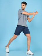 Technosport Men Shorts (Paper Cloth) - OR76 - NAVY B