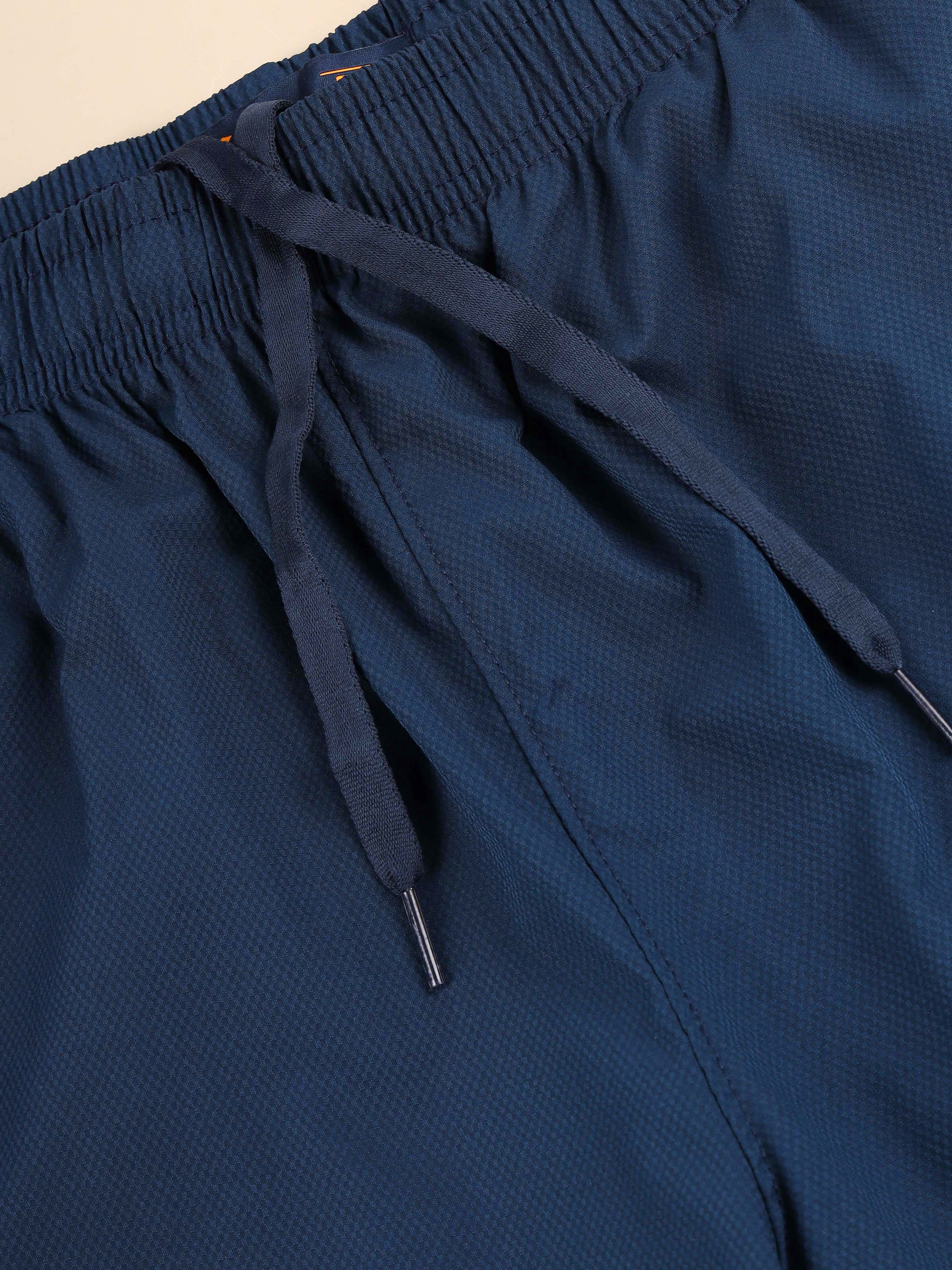 Technosport Men Shorts (Paper Cloth) - OR76 - NAVY B