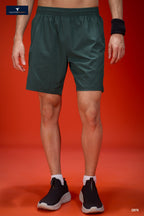 Technosport Men Shorts (Paper Cloth) - OR76 - TREKKING GREEN