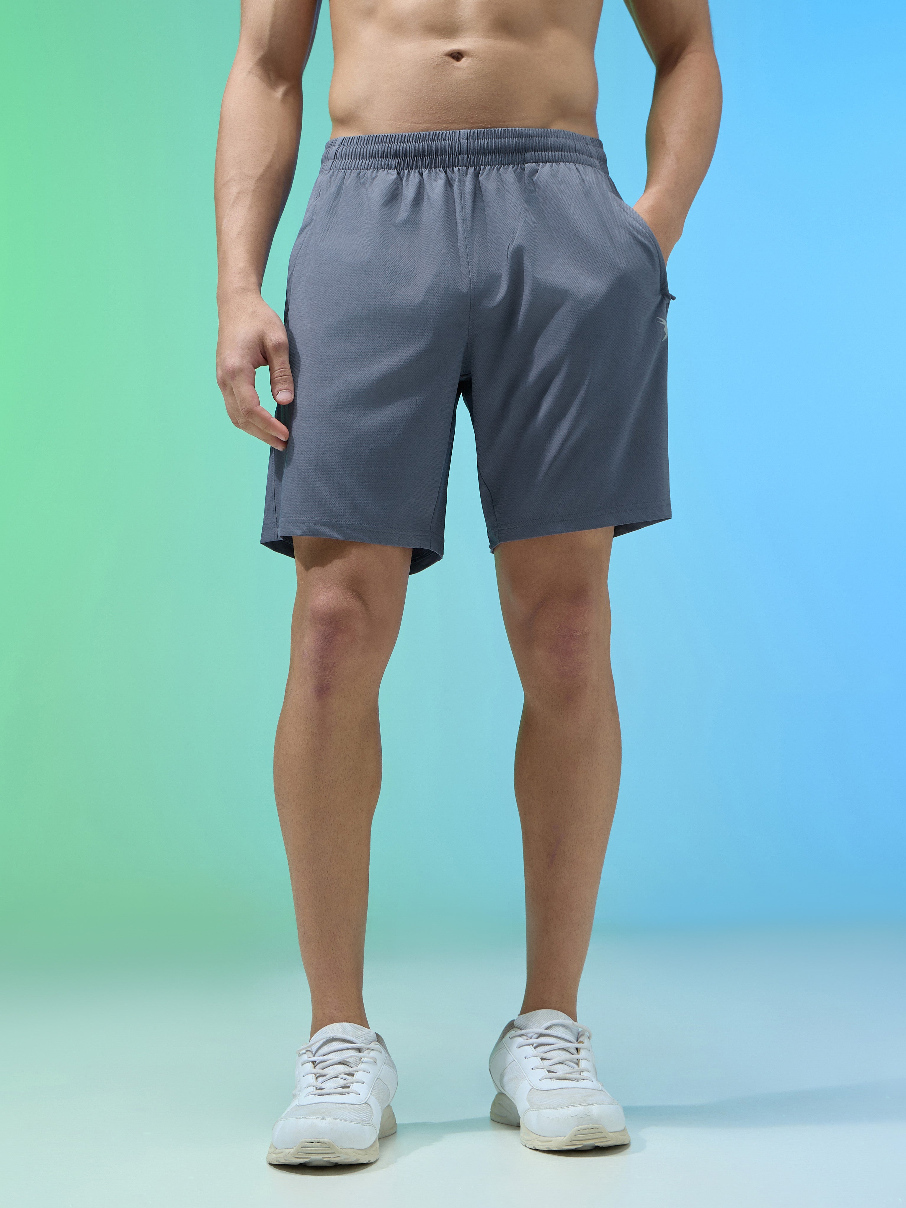 Technosport Men Shorts (Paper Cloth) - OR76 - VINTAGE INDIGO