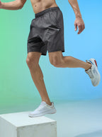 Technosport Men Shorts (Paper Cloth) - OR76 - WOODLAND GRAY