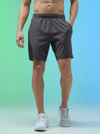 Technosport Men Shorts (Paper Cloth) - OR76 - WOODLAND GRAY