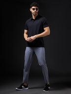 Technosport Collar TShirt - OR81 - BLACK