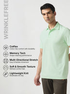 Technosport Collar TShirt - OR81 - MINT GREEN