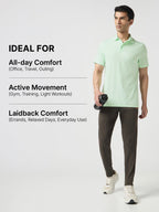 Technosport Collar TShirt - OR81 - MINT GREEN