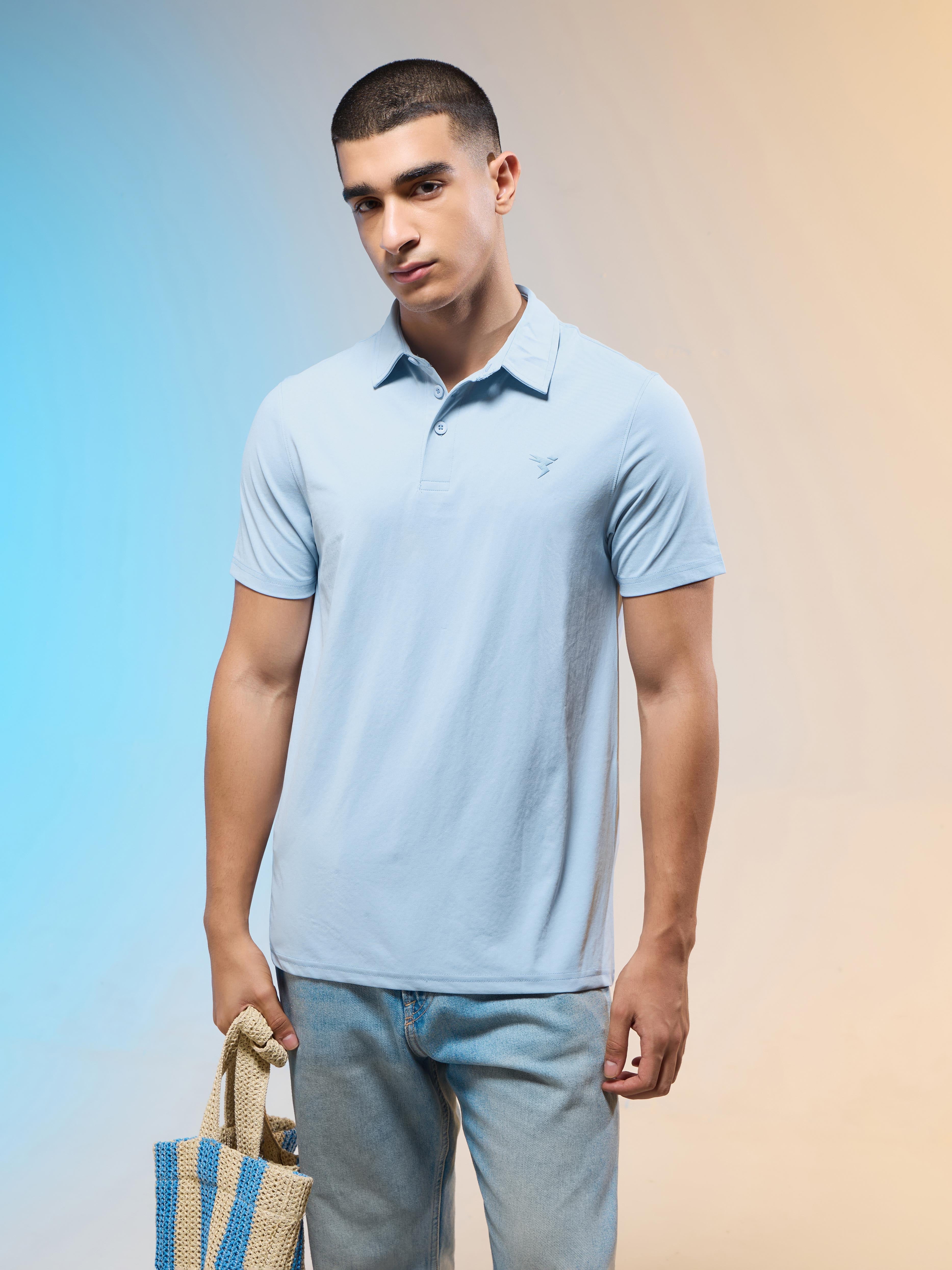 Technosport Collar TShirt - OR81 - OMPHALODES