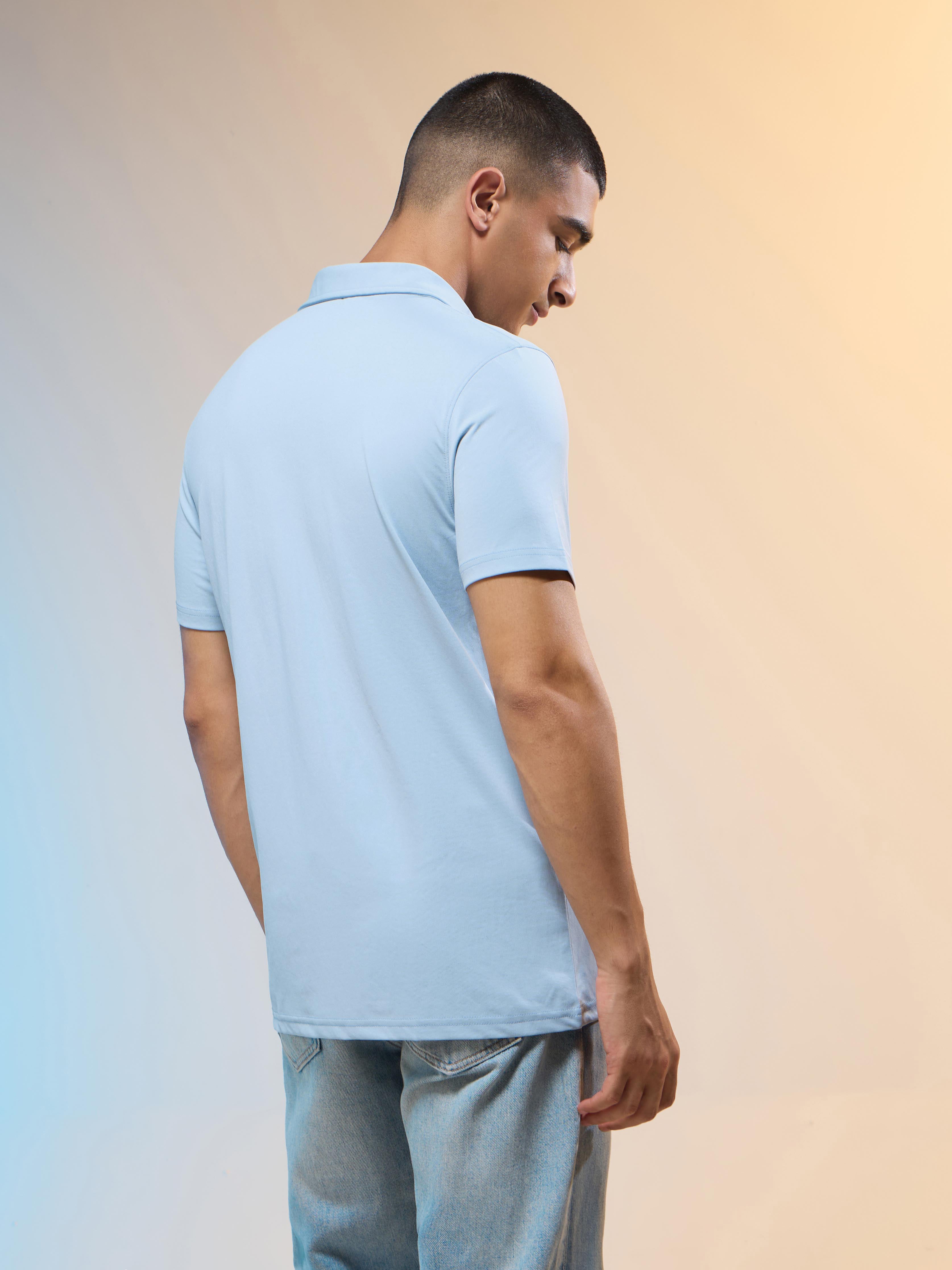 Technosport Collar TShirt - OR81 - OMPHALODES