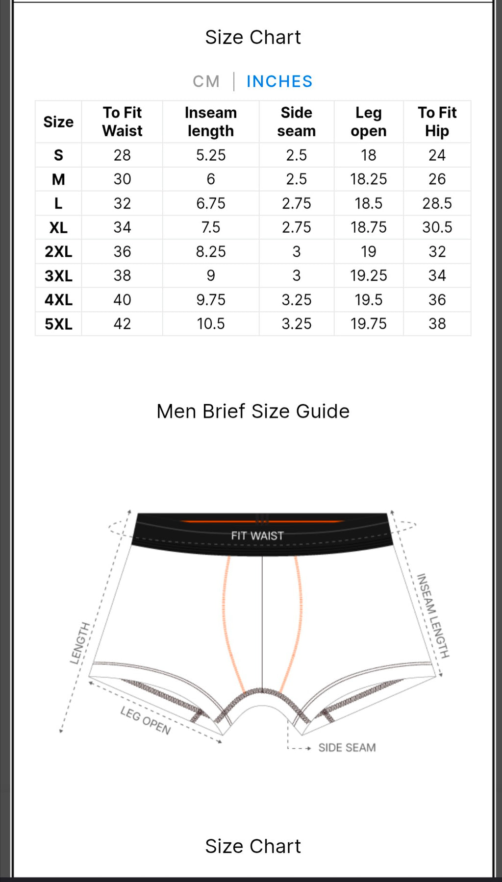 Technosport Men Printed Underwear (Elasto Lite) - OR83 - RED B