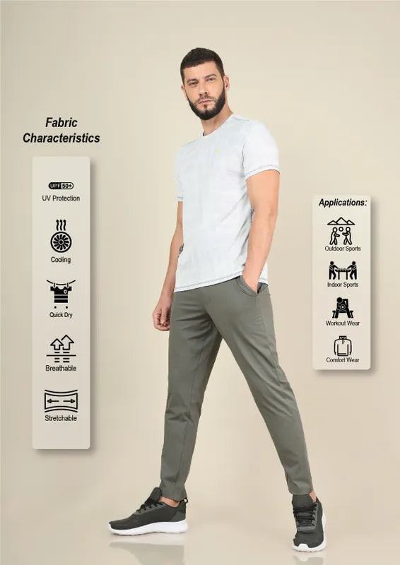 Technosport Relax Fit Trackpant (Elasto Plus) - OR85 - BEETLE