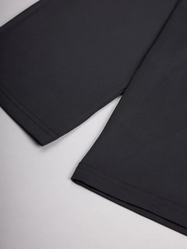 Technosport Relax Fit Trackpant (Elasto Plus) - OR85 - BLACK