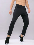 Technosport Relax Fit Trackpant (Elasto Plus) - OR85 - BLACK