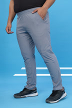 Technosport Men Relax Fit Trackpant - OR89B - LT GREY