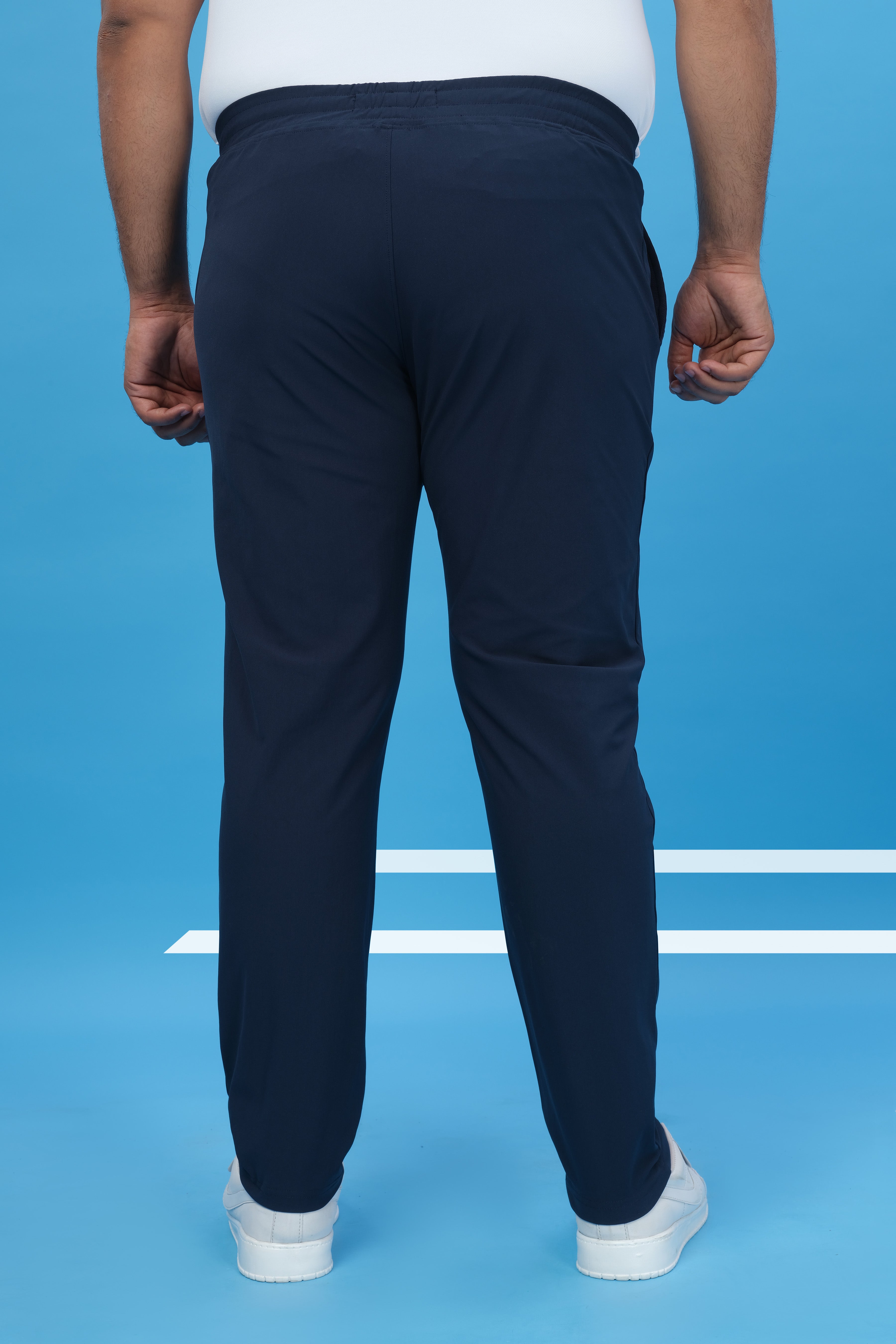 Technosport Men Relax Fit Trackpant - OR89B - NAVY B