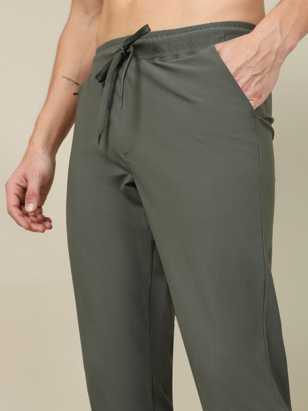 Technosport Men Relax Fit Trackpant - OR89 - BEETLE