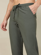 Technosport Men Relax Fit Trackpant - OR89 - BEETLE