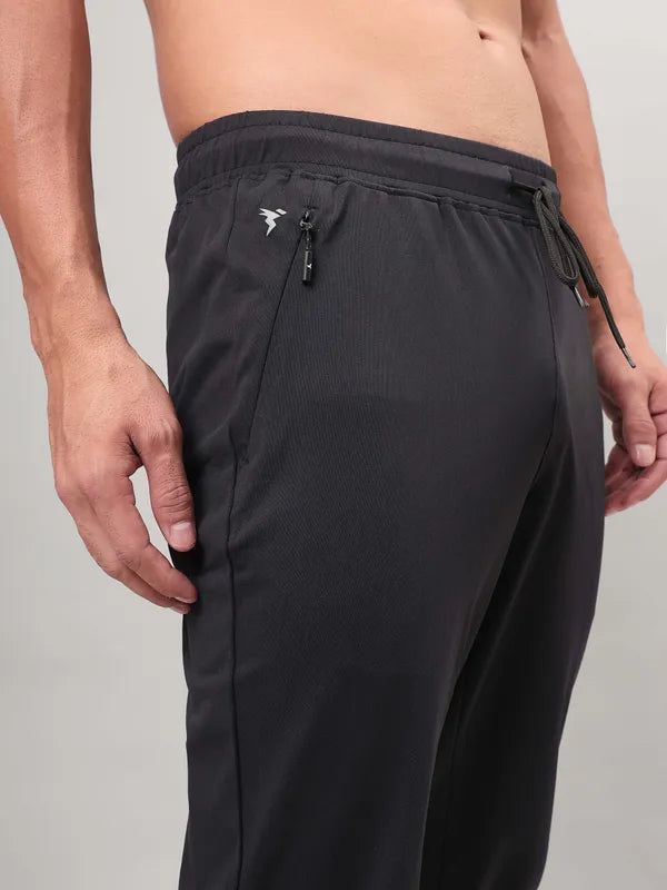 Technosport Men Relax Fit Trackpant - OR89 - BLACK
